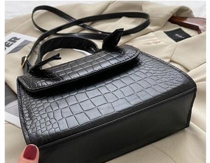 Small square bag retro armpit bag women''s bag