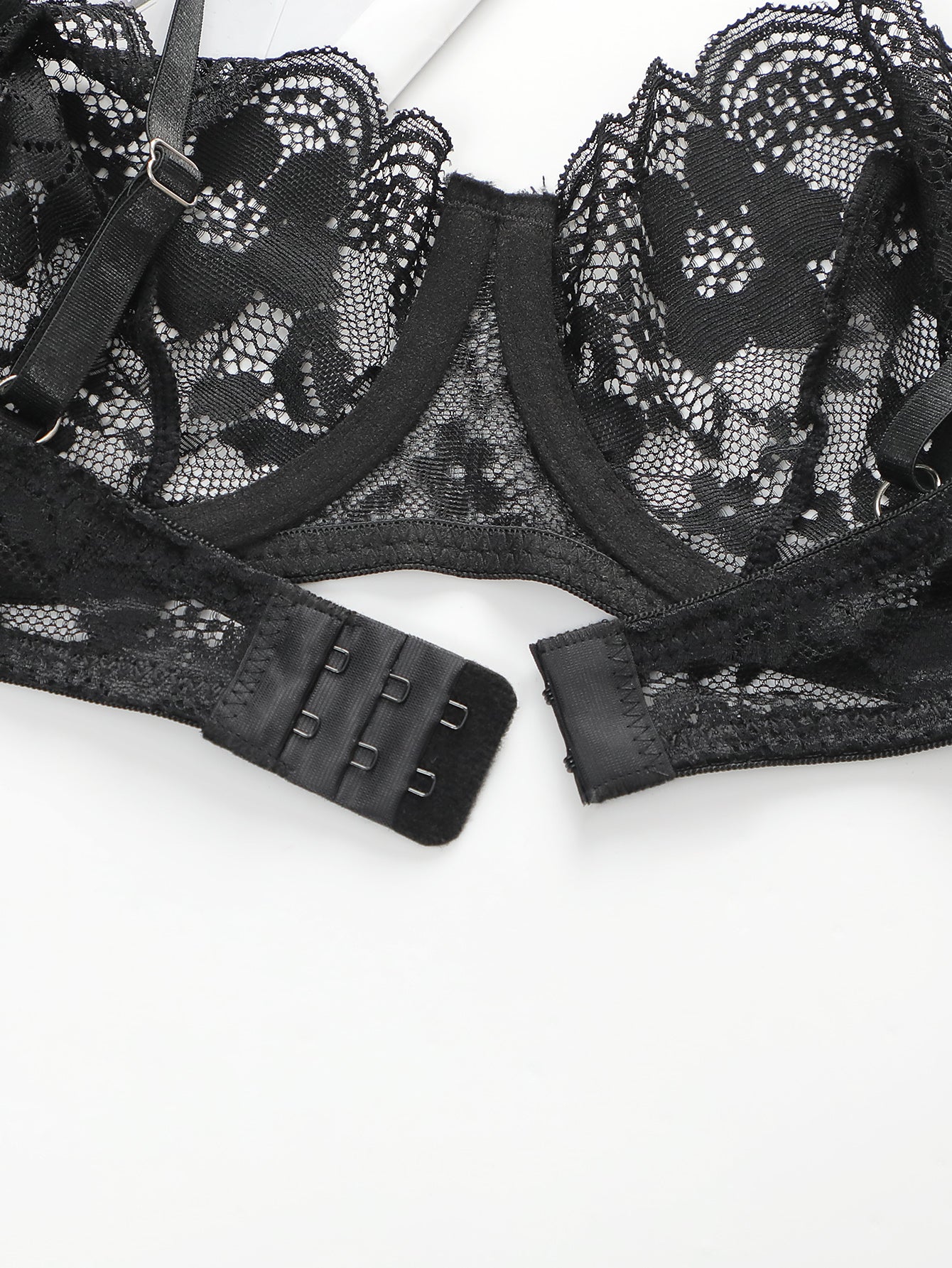 Sexy Lace, Breathable, Ultra-thin Women's Lingerie Lingerie Set