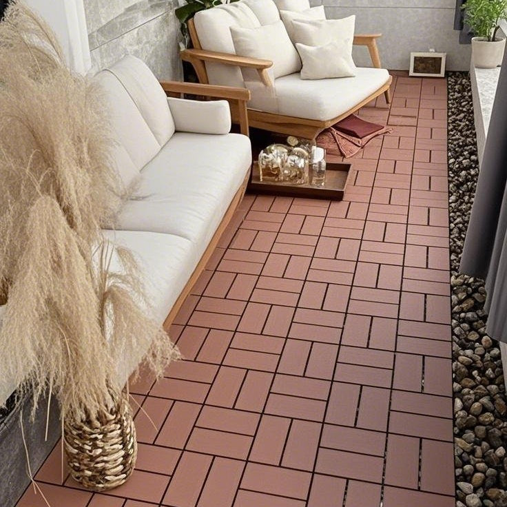 Waterproof, Wear-resistant, DIY Assembly, Garden, Courtyard, Balcony,plastic Flooring