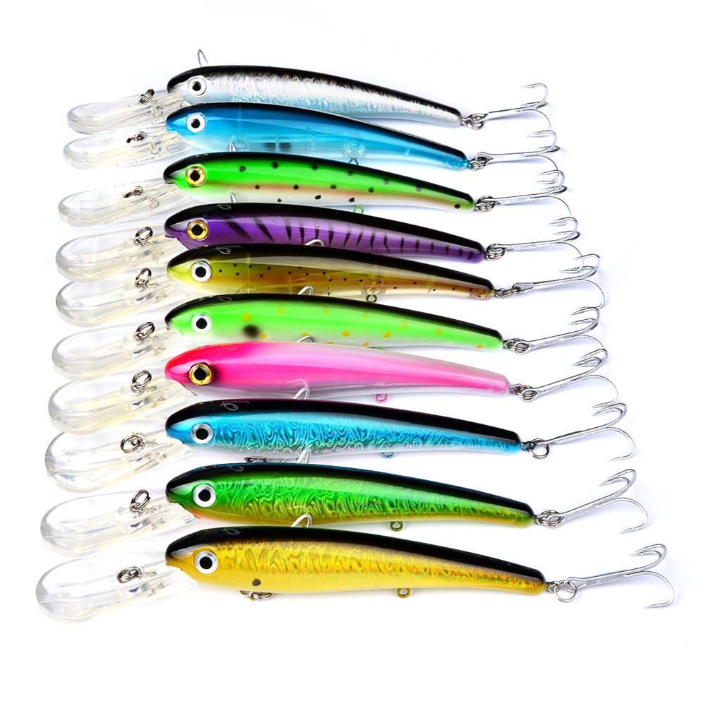 20CM Glossy Lures Mino Fishing Bait Plast Hard Bait