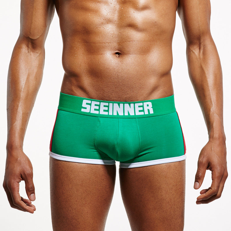 Men's low-rise underwear