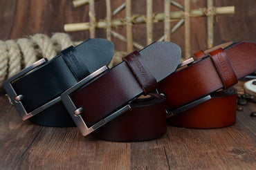 Men's Leather Belt - Classic Simplicity