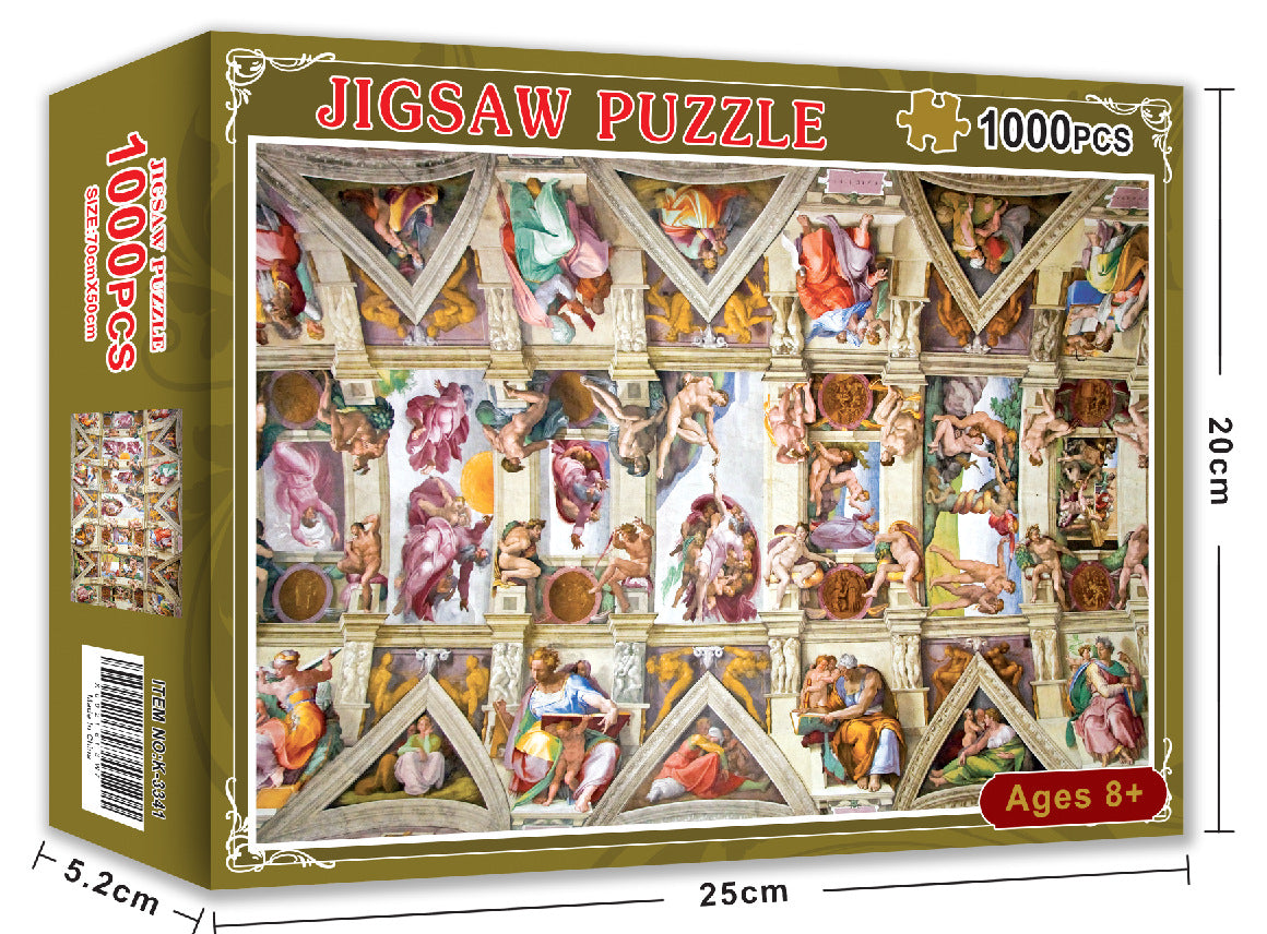 1000 pieces of puzzles for Christmas Halloween toys