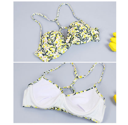 Chiffon blouse boxer hot spring bathing suit