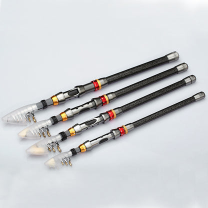 Altruism telescopic fishing pole superhard carbon fiber fishing rod