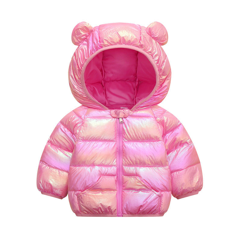 Cartoon children's down padded jacket