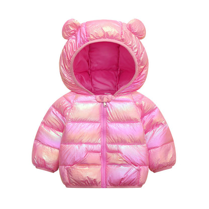 Cartoon children's down padded jacket