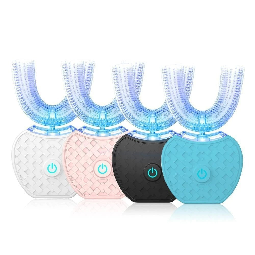 Brosse à dents électrique intelligente USB rechargeable en forme de U