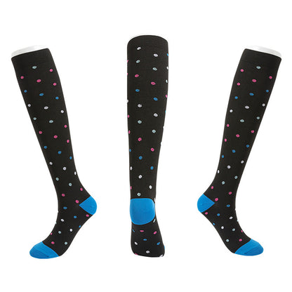 Chaussettes de cyclisme, chaussettes de compression sportives, chaussettes de compression miscibles