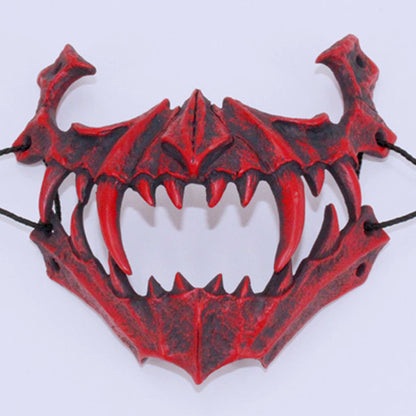 Party dragon god face jewelry