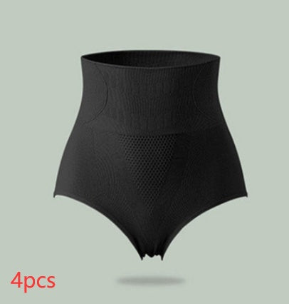 New Seamless High-Waisted Tummy Underwear Women Graphene
