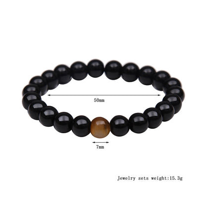 Tiger eye bracelet natural stone bracelet