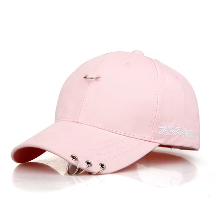 Korean Summer Baseball Cap - Hoop Cotton Duck Tongue Hat
