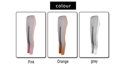 Leggings de gymnastique taille haute pour femmes, pantalons de Yoga tricotés pour entraînement et course à pied