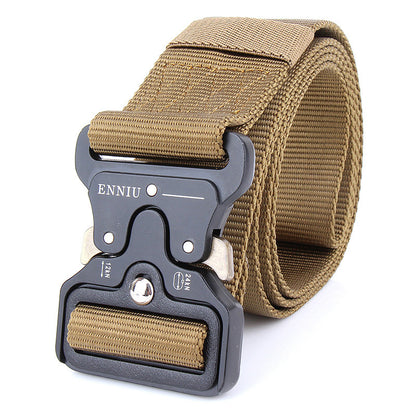 ENNIU Men's Tactical Multi-Function Nylon Outdoor Training Belt - Military Confidence