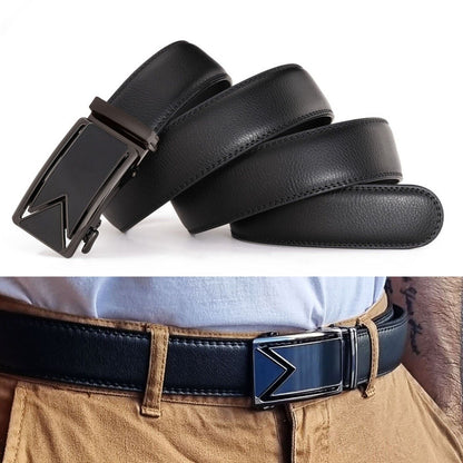 Ceinture à cliquet pour hommes ceinture en cuir pour hommes avec boucle coulissante ceintures à cliquet pour hommes USA