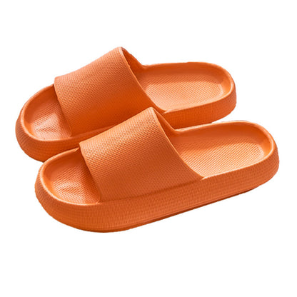 New Household Foot Feces Slippers Female Bathroom Bathing Couple Home Sandals And Slippers Male Summer Outer Wear Thick