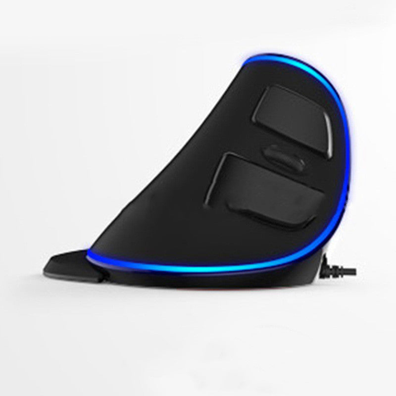 Vertikal ergonomisk Snail RGB anti-mus handkopplad mus