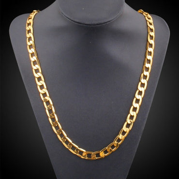 Men And Women Couple Necklace NK Gold Chain