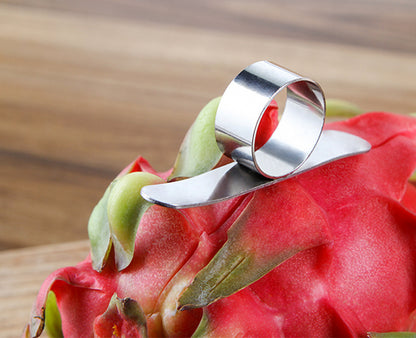 Rostfritt stål Peeler Ring Köksprylar