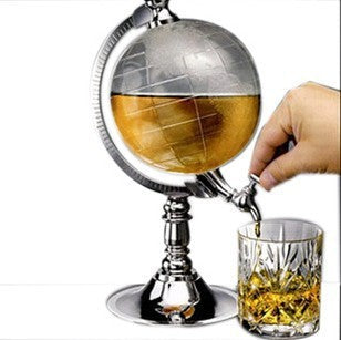 Novelty Globe Wine Decanters Drick Dispenser för alkohol 1,5L Drickspel öl sprit Dispenser Silar Stäng tillbehör NyaName