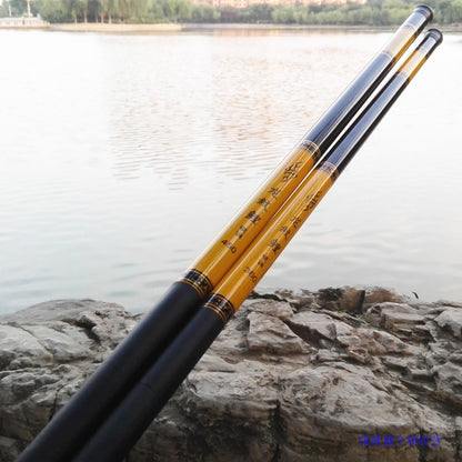 Dragon pattern carp fiberglass fishing rod