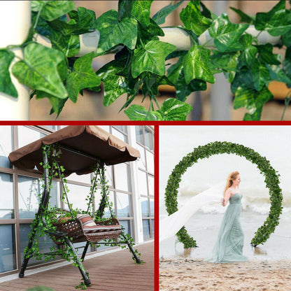 Artificial Ivy Leaf Plants Fake Hanging Garland Plants Vine Home Floral Decor