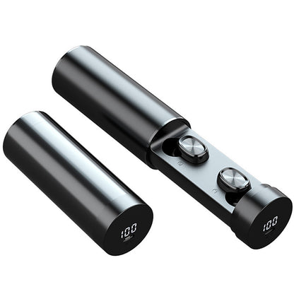 Bluetooth-hörlurar 5.0 trådlösa 8D HIFI Sportmikrofon-hörlurar med mikrofon och spelmusik