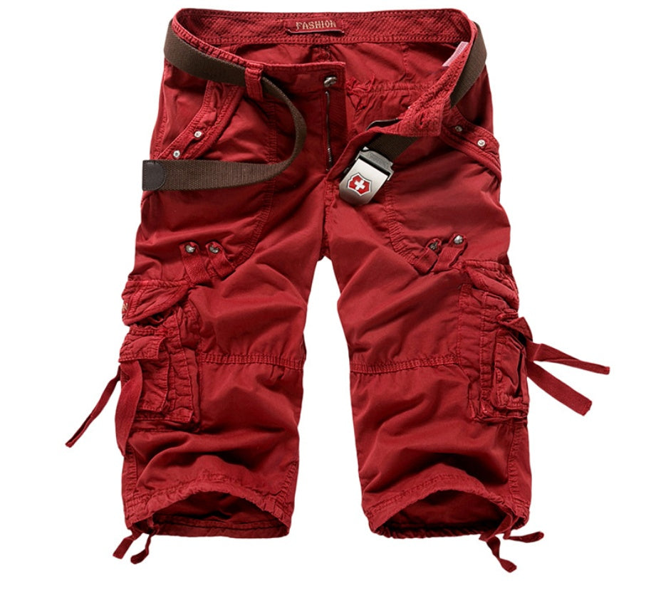 Workwear Shorts Multi-pocket Pants