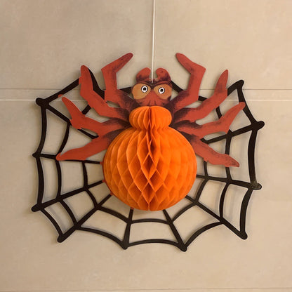 Halloween fest rekvisita dekoration spindel ornament