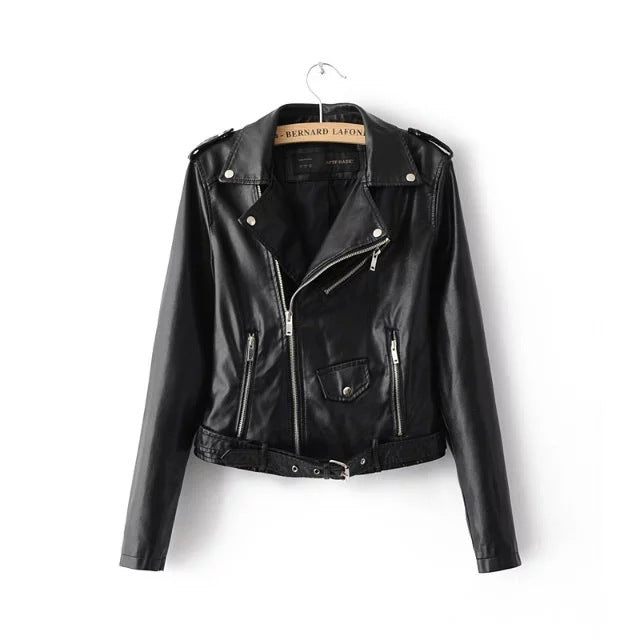 2021 Autumn and Winter Clothes for Women Korean Version Women's Leather Jacket Fashion Women Clothing