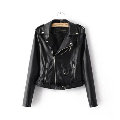 2021 Autumn and Winter Clothes for Women Korean Version Women's Leather Jacket Fashion Women Clothing