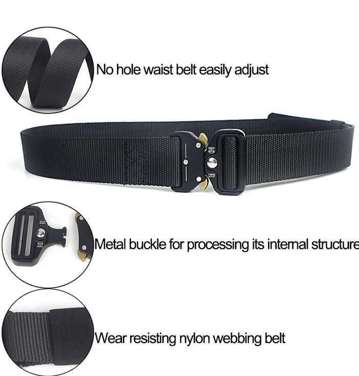 Cobra Buckle Tactical Belt - Military Precision