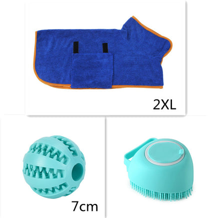 Gants de Massage de bain en Silicone pour Chien, brosse pour animaux de compagnie, outil de nettoyage de salle de bain, peigne pour chien, peut verser du shampoing, fournitures de toilettage pour chiens