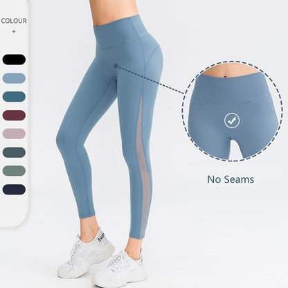 Butt Lifting Workout Leggings för kvinnor Sömlösa högmidjade yogabyxor