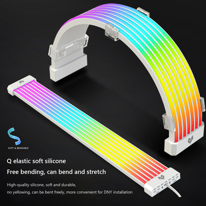 Computer Case Fan Light Emitting 24P 8P Neon Light Bar