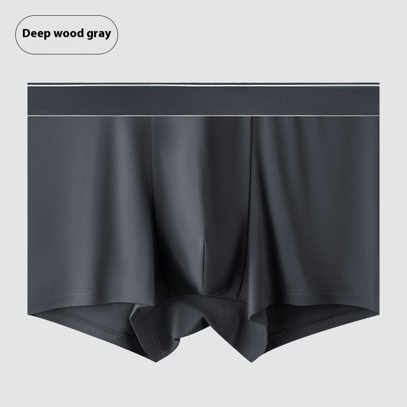 95 Cotton Antibacterial Crotch Boxer Breathable Men's Underwear