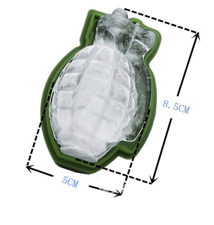 Creative 3D Skalleform Iskubbricka Silikonform Tvål Ljusformar Sockerhantverksverktyg Bakverk Chokladformar