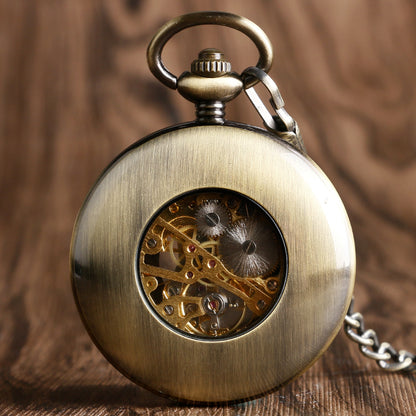 Manual mechanical pocket watch