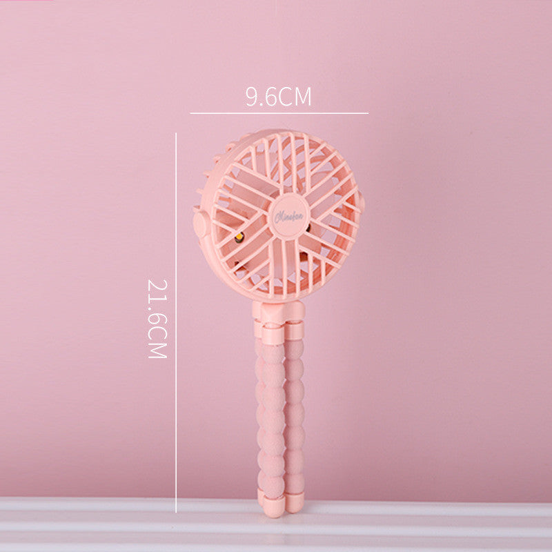 Mini handheld portable fan