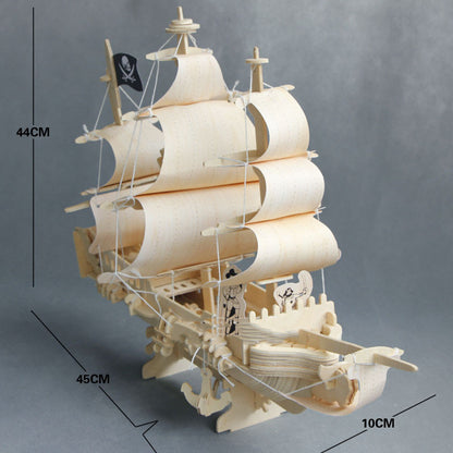 Holiday Wooden Puzzle Decoration