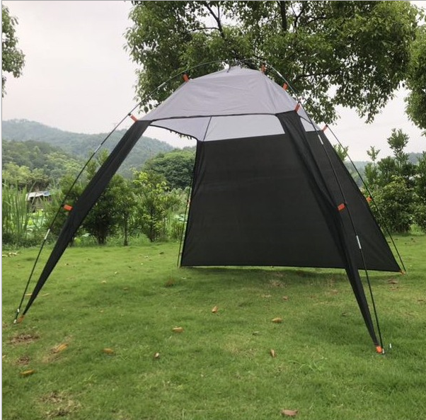 Camping Tent Sunshade Waterproof Tent Outdoor Canopy Beach Shelter Sunscreen Tent For Camping Hiking Fishing Bearing 5-8 People