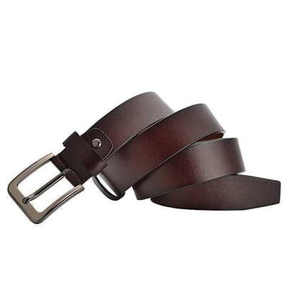 Men's Casual Wild Two-Layer Leather Belt - Adventurous Freedom