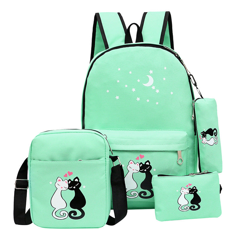 Sac en toile mignon de dessin animé pour enfants