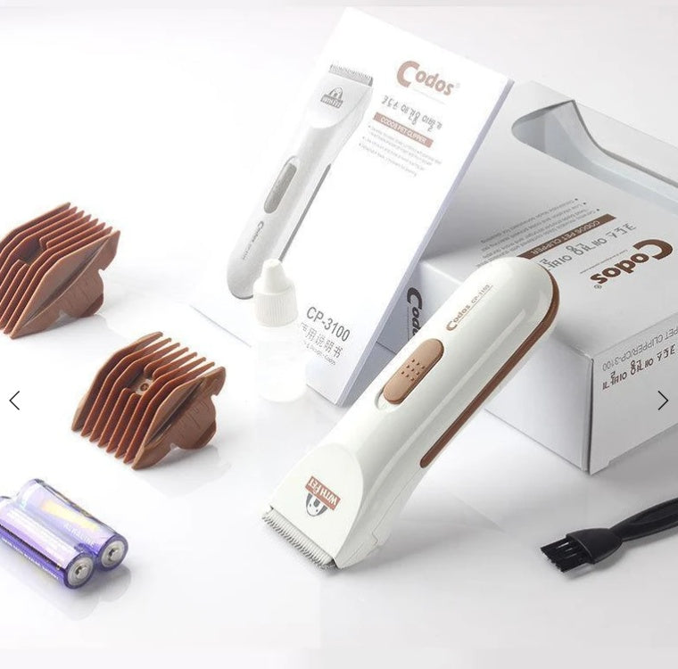 Professional Pet Grooming Clipper - Ceramic Blade Electric Hair Trimmer for Dogs & Cats