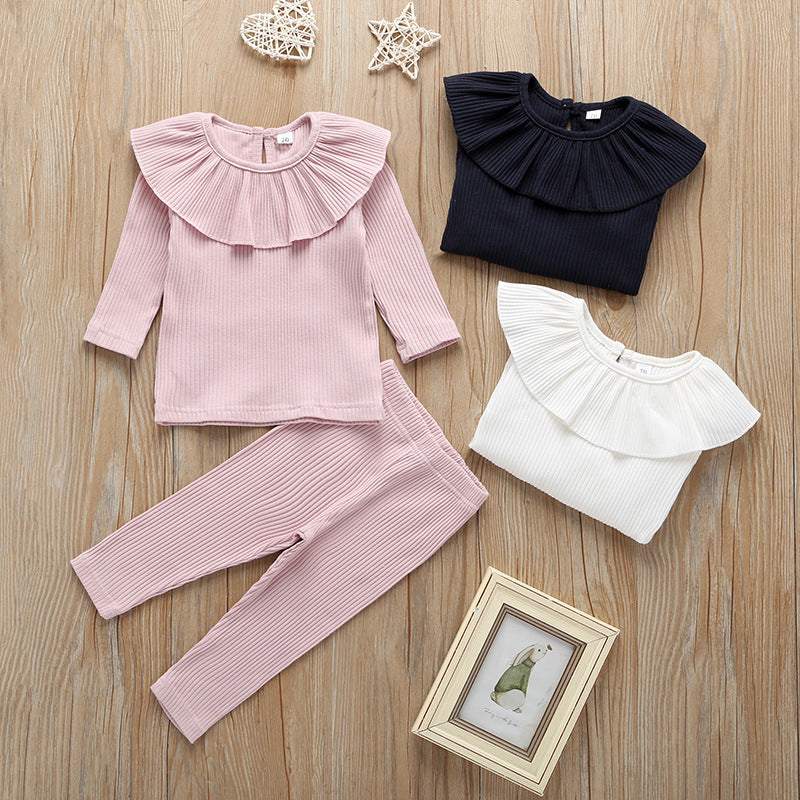 Lotus Leaf Girl Pants - Professional Design