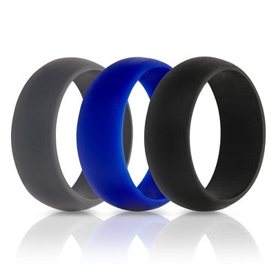 Men's electronic cigarette silicone ring