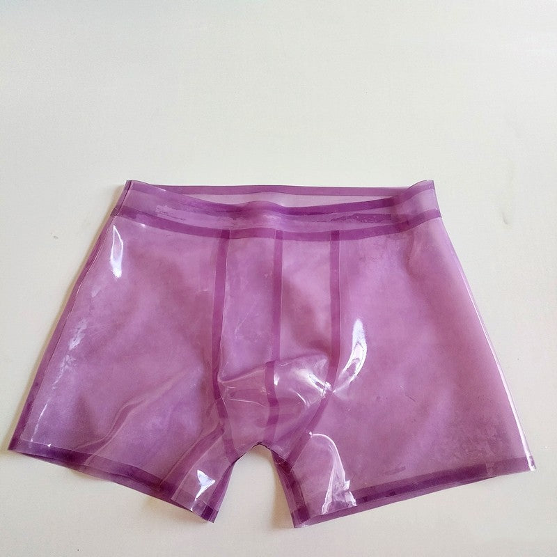 Natural Pure Latex Underwear For Men