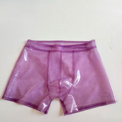 Natural Pure Latex Underwear For Men