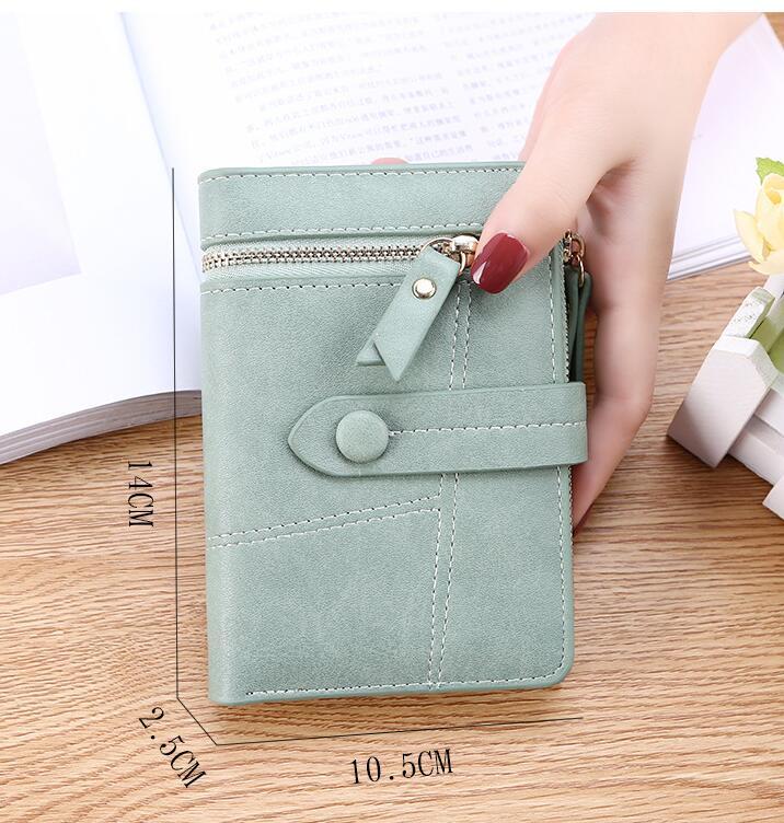 Vegan Woman Faux Leather Wallet